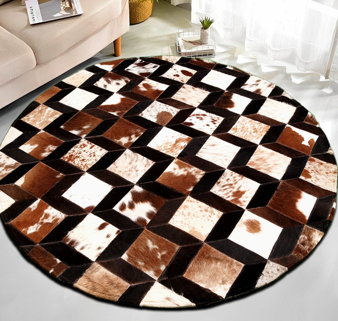 Patchwork Cowhide Rugs