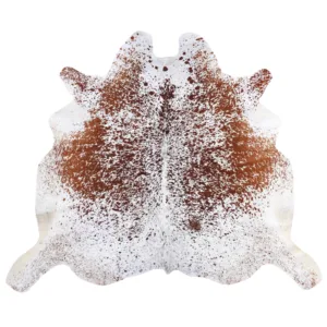 Cowhide Rugs Salt & Pepper Brown