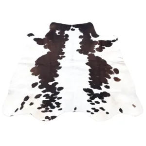 Cowhide Rug Deep Brown & Black |Ventinots