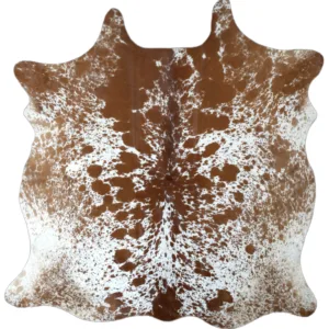 Golden Timber Tan & White Cowhide Rug