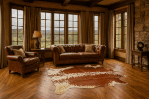 Premium Cowhide Rug Free Shipping USA