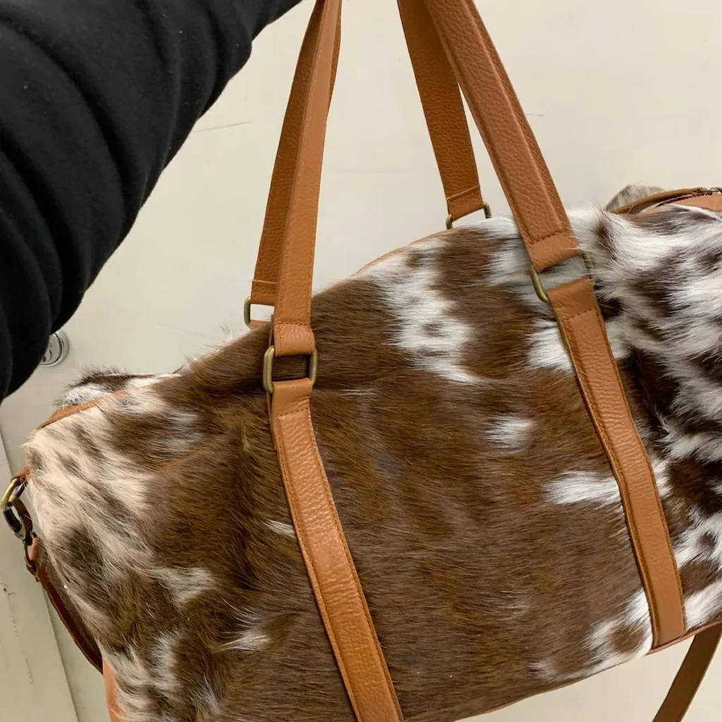 genuine designer leather cowhide bags