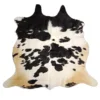 Sierradrift Genuine Cowhide Rug Black & White