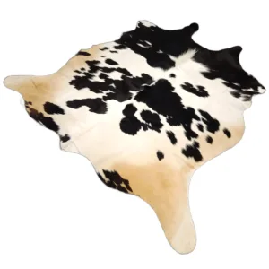 Sierradrift Genuine Cowhide Rug Black & White