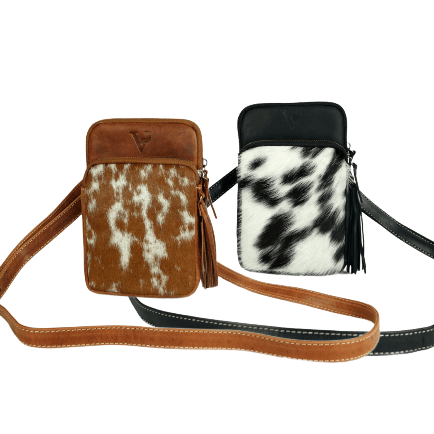 cowhide crossbody bag