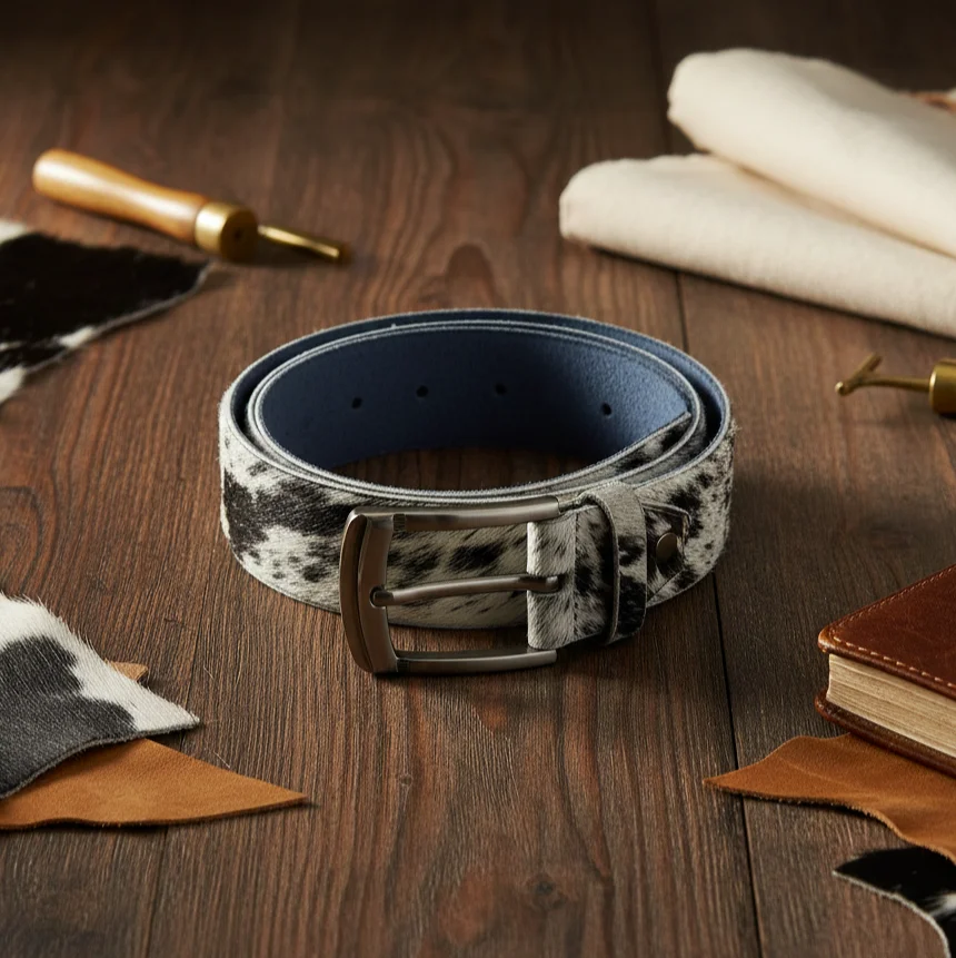 Cowhide belts