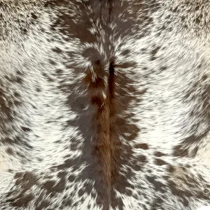 Cocoa Dust Beige and White Cowhide Rug (1)