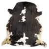 Moona chrco Genuine Natural Cowhide Rug Black & White