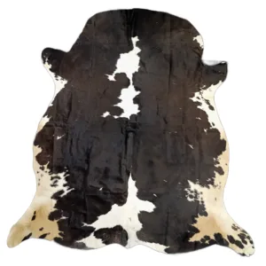 Moona chrco Genuine Natural Cowhide Rug Black & White
