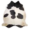 Zenithue Genuine Natural Cowhide Rug Black & White