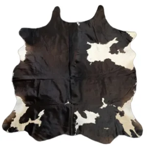 Obsidianus Genuine Natural Cowhide Rug Black & White