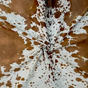 Sienna Field Genuine Natural Cowhide Rug Brown Speckled