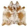 Sienna Field Genuine Natural Cowhide Rug Brown Speckled