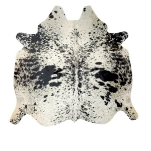 Sierra Classic Genuine Natural Cowhide Rug Black Speckled