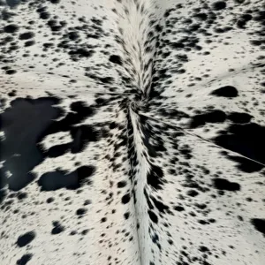 Sierra Classic Genuine Natural Cowhide Rug Black Speckled