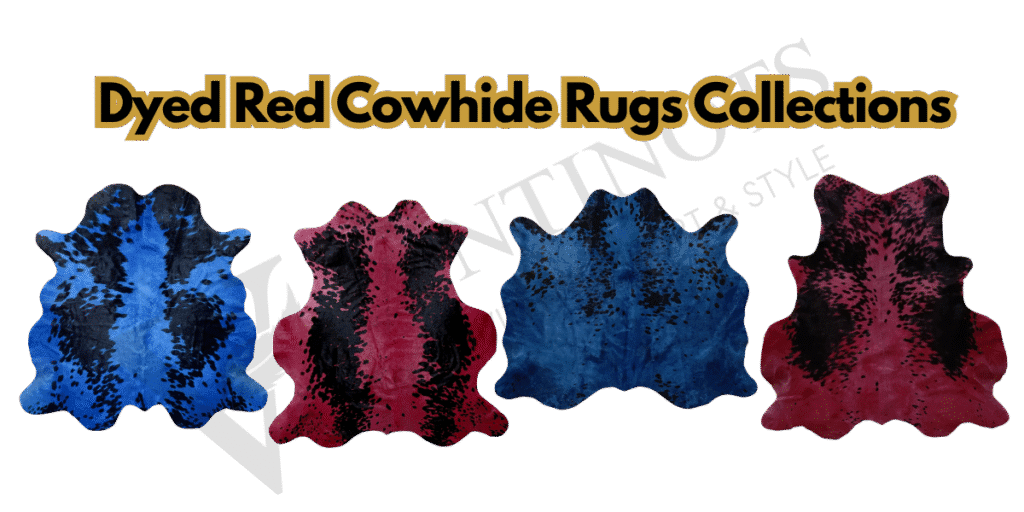 premium dyed cowhide rugs for modern interior decor