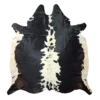 Premium Brazilian Cowhide Rug Black and White