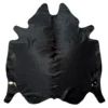 Black and White Cowhide Rug – 5'-9" x 5'-9"