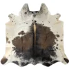 Premium Tricolor Cowhide Rug – 4'-6" x 4'-8"