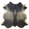 Premium Grey Cowhide Rug – 4'-11" x 4'-7"