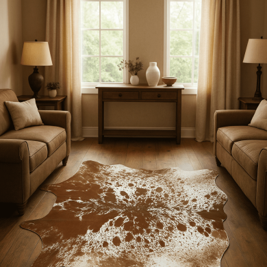 natural cowhide leather