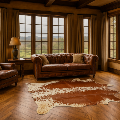 Premium Cowhide Rug Free Shipping USA