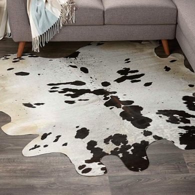 cow skin rug